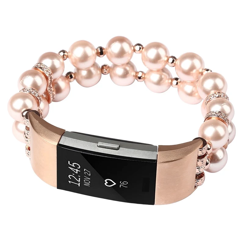 Absolut fantastisch Fitbit Charge 2 Strass armband