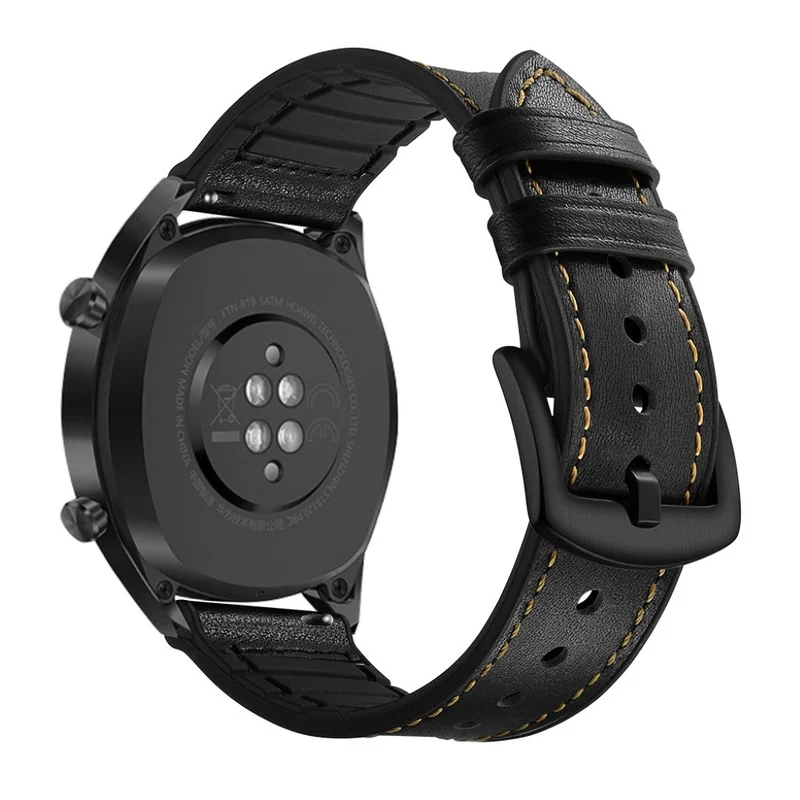 Universell Huawei Echtes Leder und Silikon / TPU armband