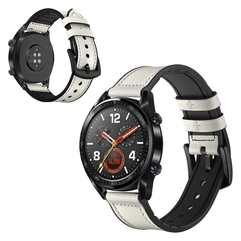Universell Huawei Echtes Leder und Silikon / TPU armband