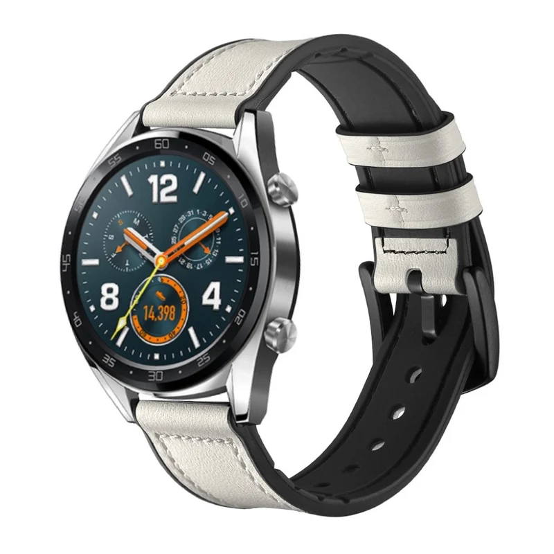 Universell Huawei Echtes Leder und Silikon / TPU armband