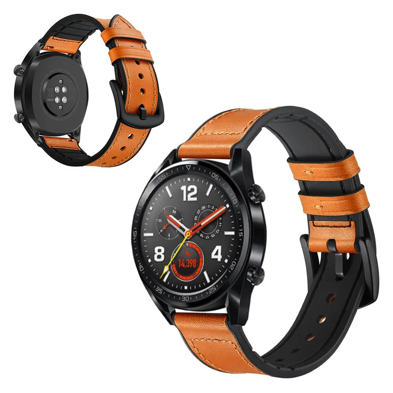 Universell Huawei Echtes Leder und Silikon / TPU armband