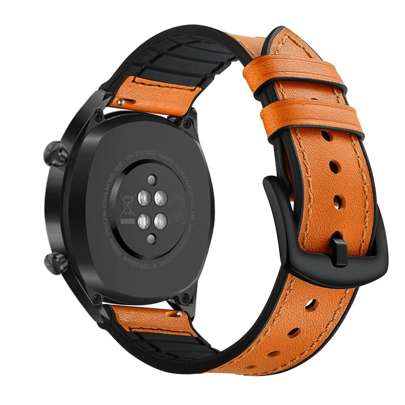 Universell Huawei Echtes Leder und Silikon / TPU armband