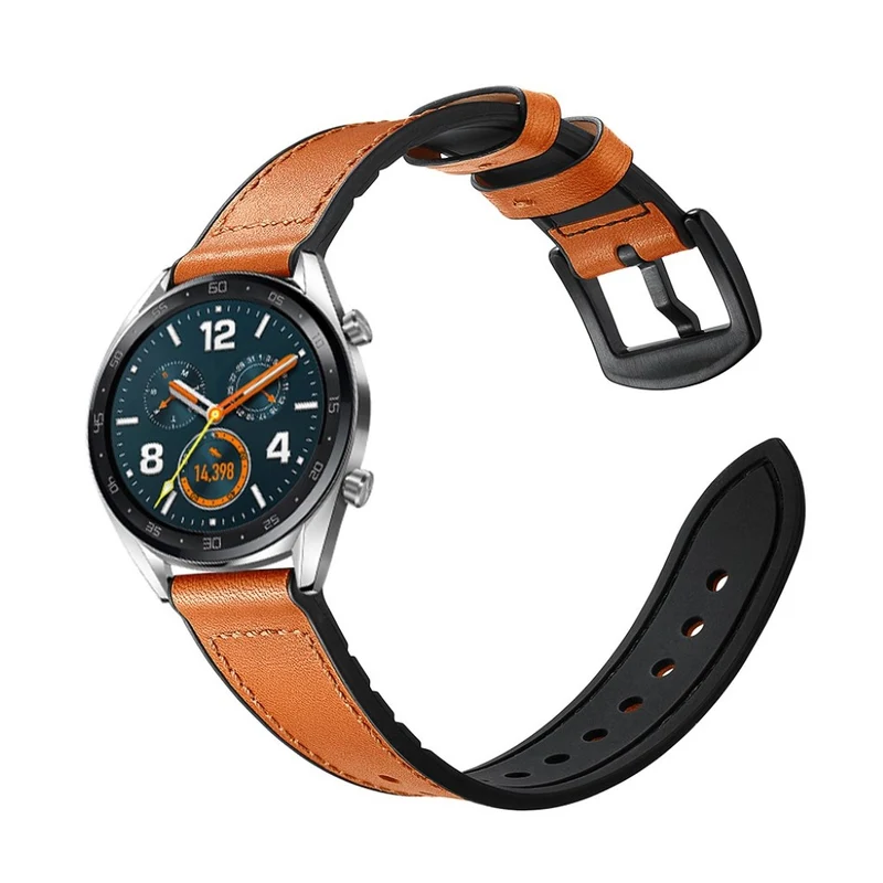 Universell Huawei Echtes Leder und Silikon / TPU armband
