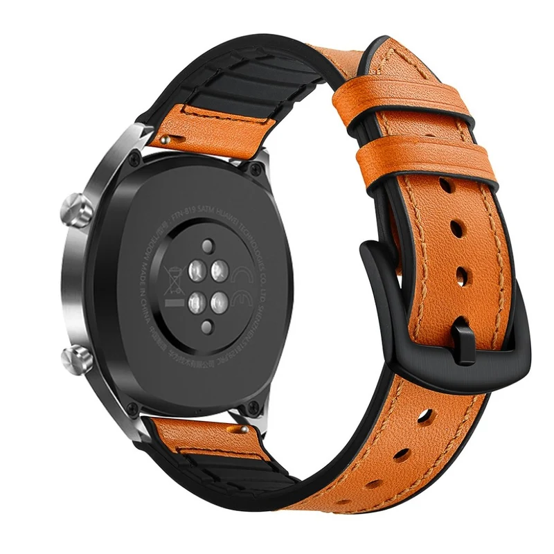 Universell Huawei Echtes Leder und Silikon / TPU armband