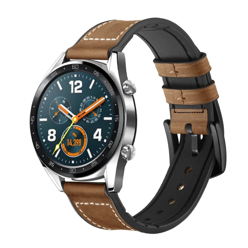 Universell Huawei Echtes Leder und Silikon / TPU armband