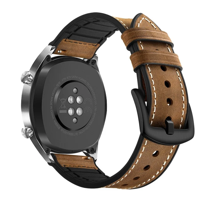 Universell Huawei Echtes Leder und Silikon / TPU armband