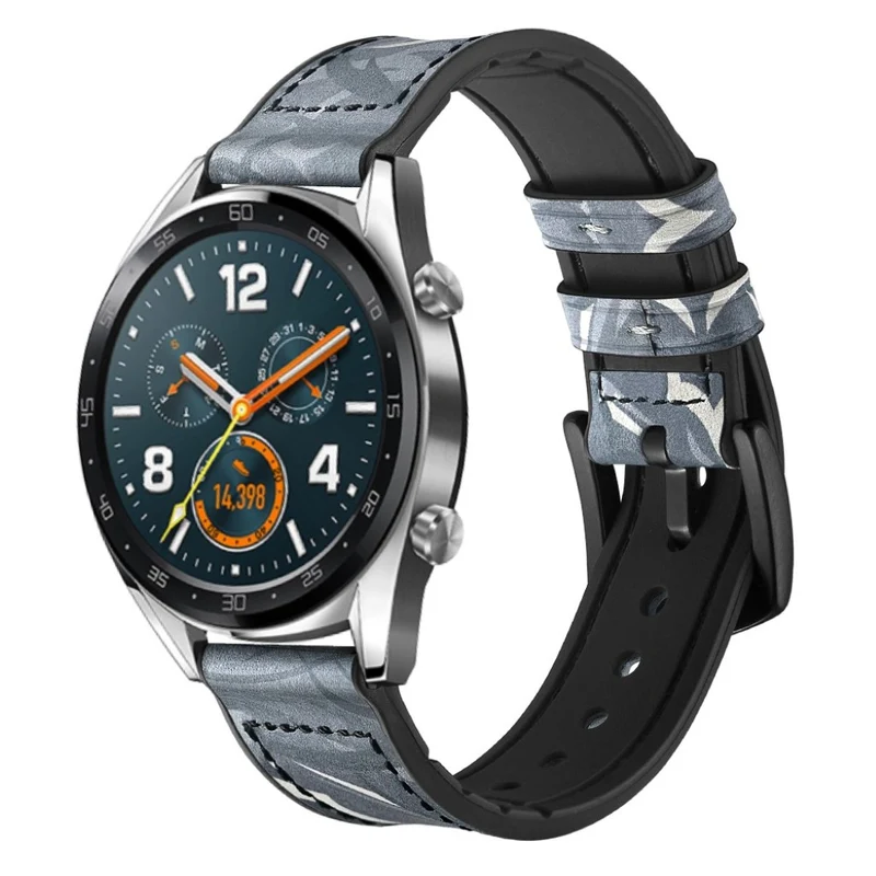 Universell Huawei Echtes Leder und Silikon / TPU armband