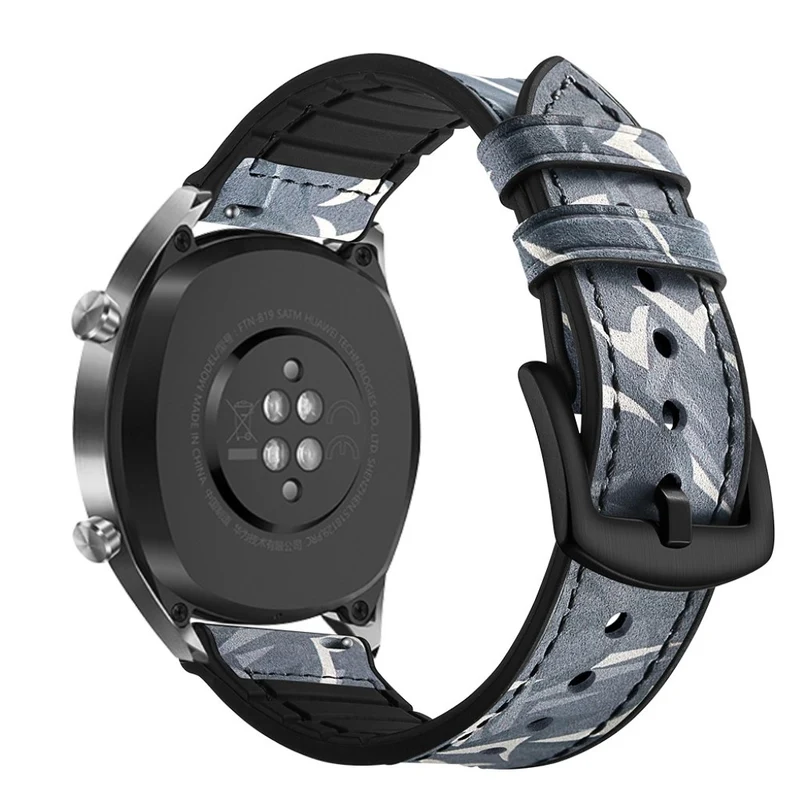 Universell Huawei Echtes Leder und Silikon / TPU armband