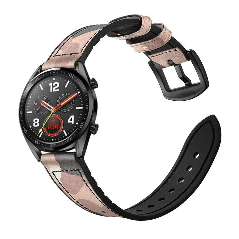 Universell Huawei Echtes Leder und Silikon / TPU armband