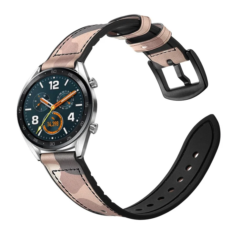 Universell Huawei Echtes Leder und Silikon / TPU armband