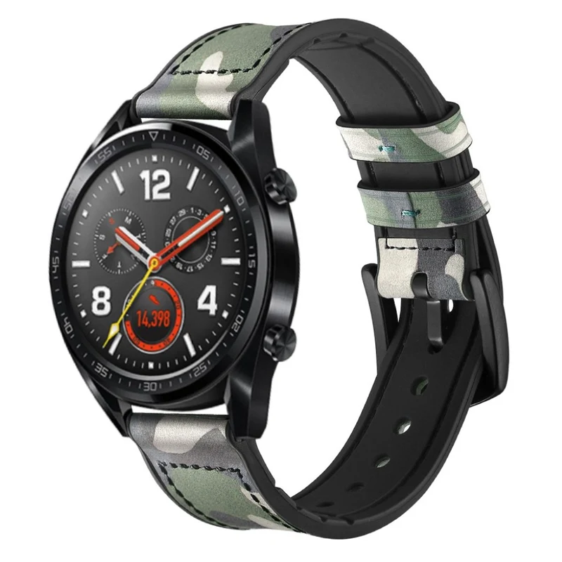 Universell Huawei Echtes Leder und Silikon / TPU armband