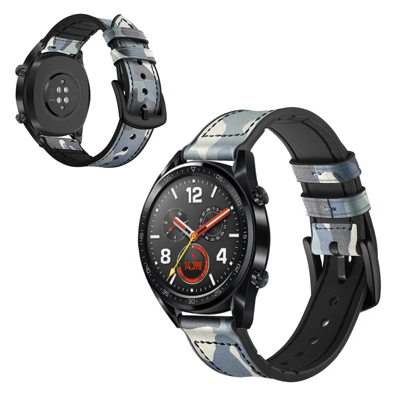 Universell Huawei Echtes Leder und Silikon / TPU armband