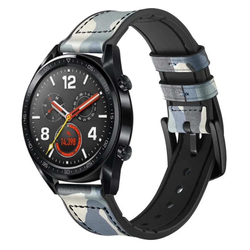 Universell Huawei Echtes Leder und Silikon / TPU armband