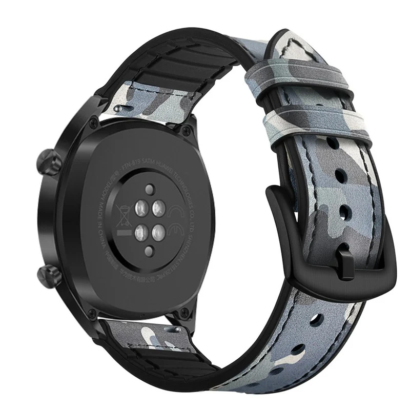Universell Huawei Echtes Leder und Silikon / TPU armband