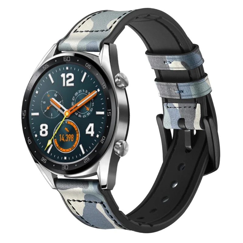 Universell Huawei Echtes Leder und Silikon / TPU armband