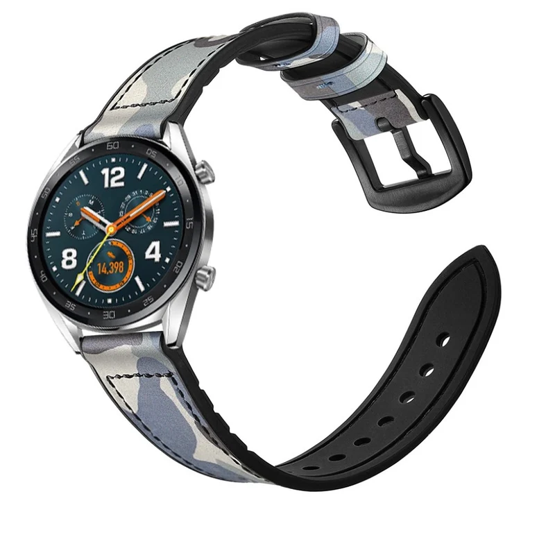 Universell Huawei Echtes Leder und Silikon / TPU armband