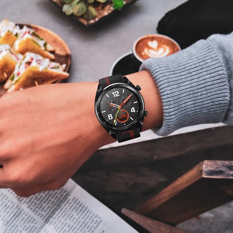 Absolut robust Universell Huawei Echtes Leder armband