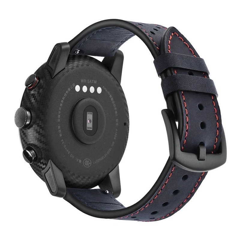 Auffallend stilvoll Huawei Watch Echtes Leder armband