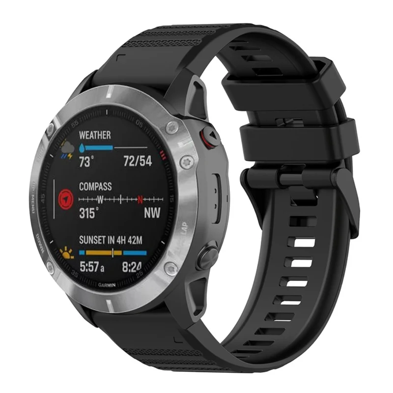 Mega zäh Universell Garmin Silikon / TPU armband
