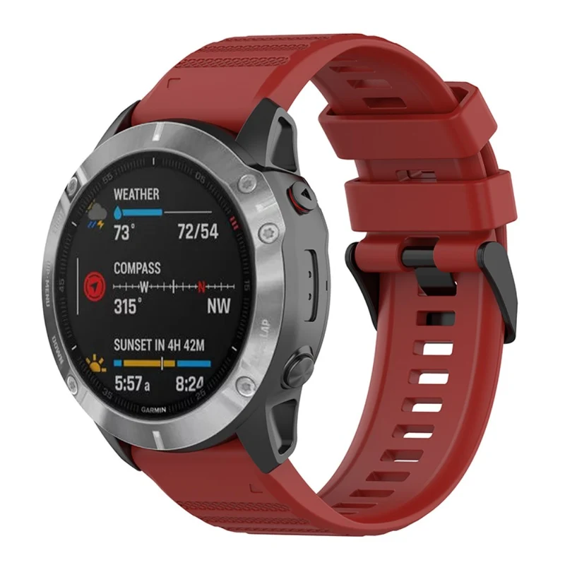 Mega zäh Universell Garmin Silikon / TPU armband