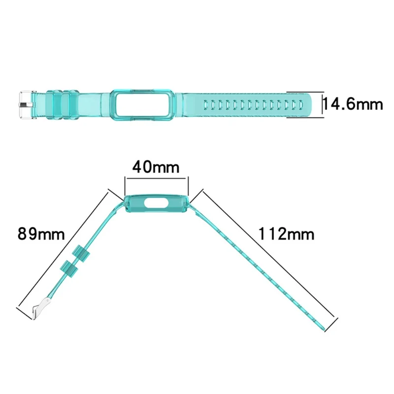 Super stylisch Universell Fitbit Silikon / TPU armband
