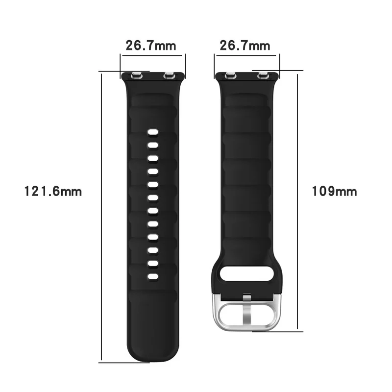 Mega modisch Oppo Watch 2 (46mm) Silikon / TPU armband