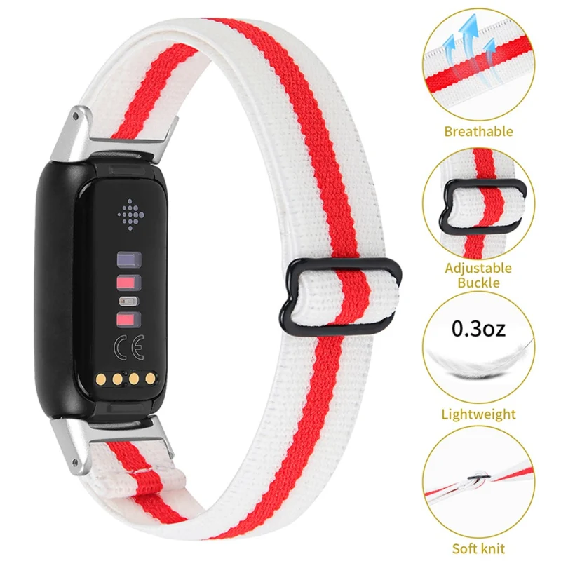 Super gut Fitbit Luxe Textil / Nylon armband
