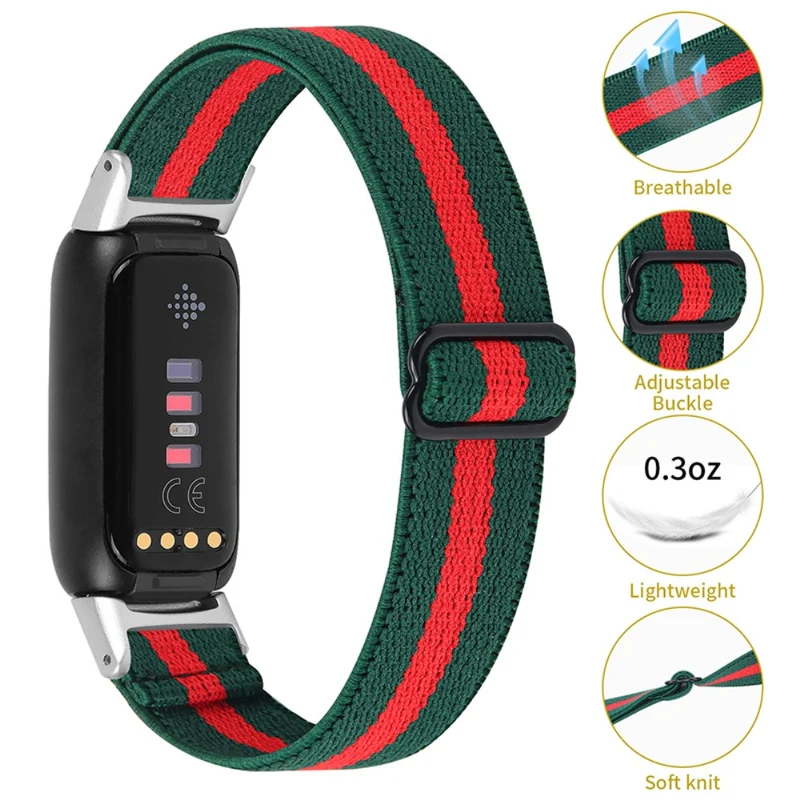Super gut Fitbit Luxe Textil / Nylon armband