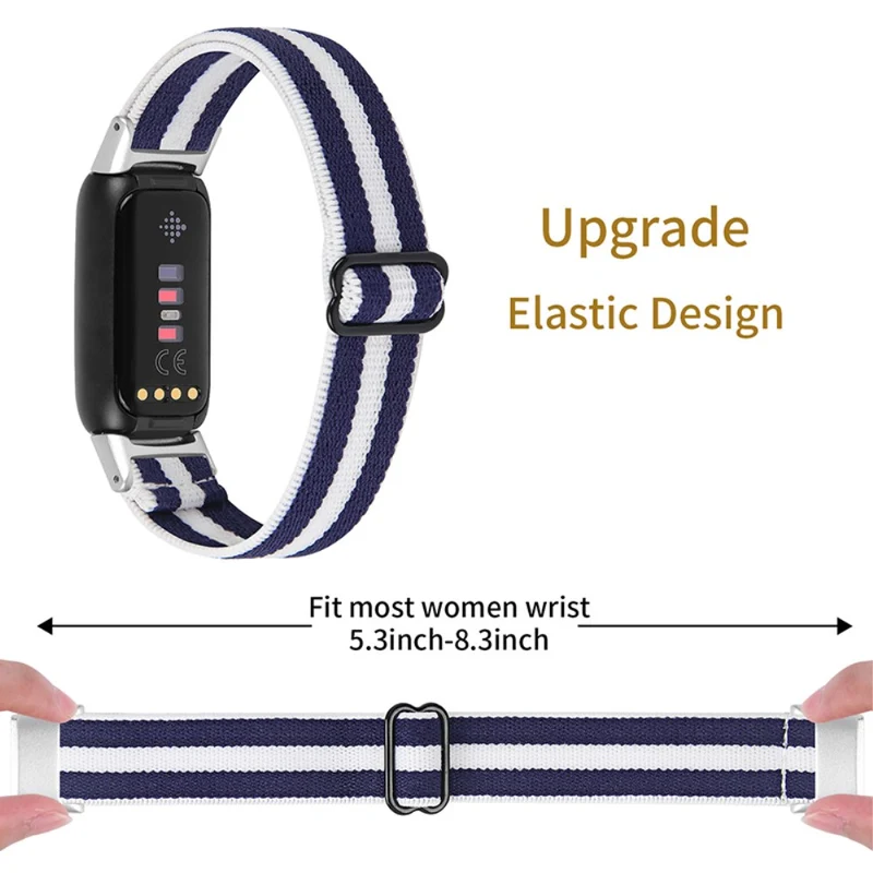 Super gut Fitbit Luxe Textil / Nylon armband