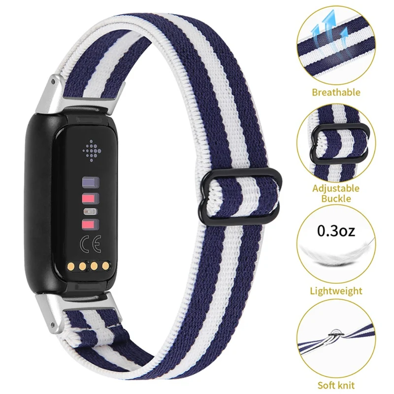 Super gut Fitbit Luxe Textil / Nylon armband