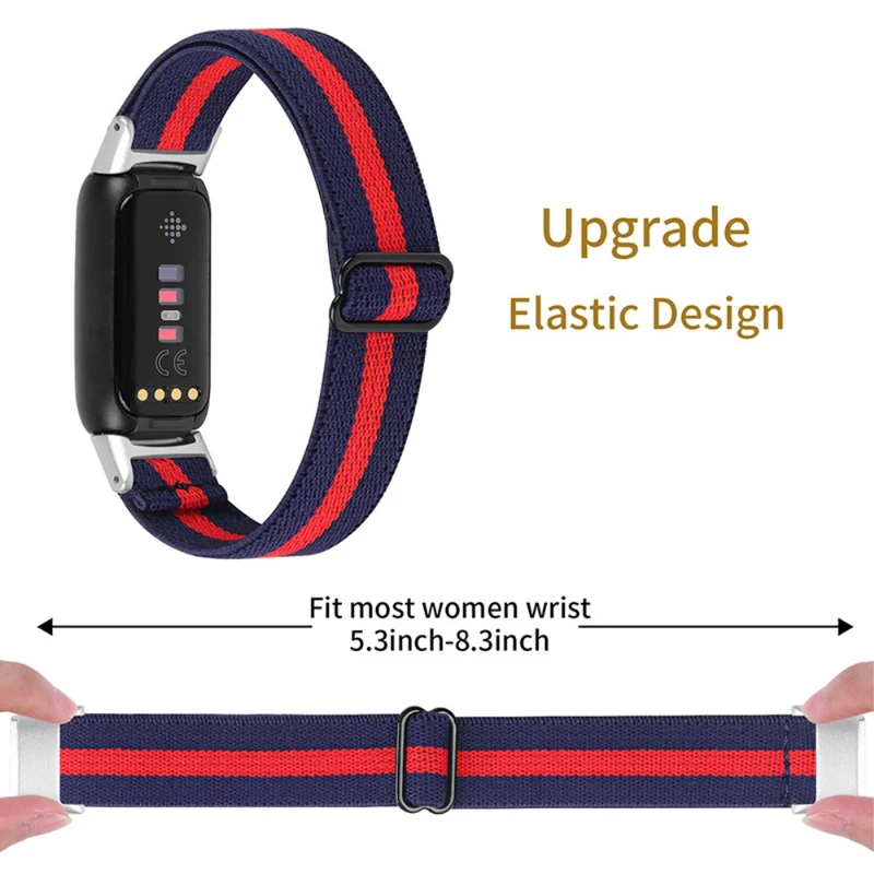 Super gut Fitbit Luxe Textil / Nylon armband