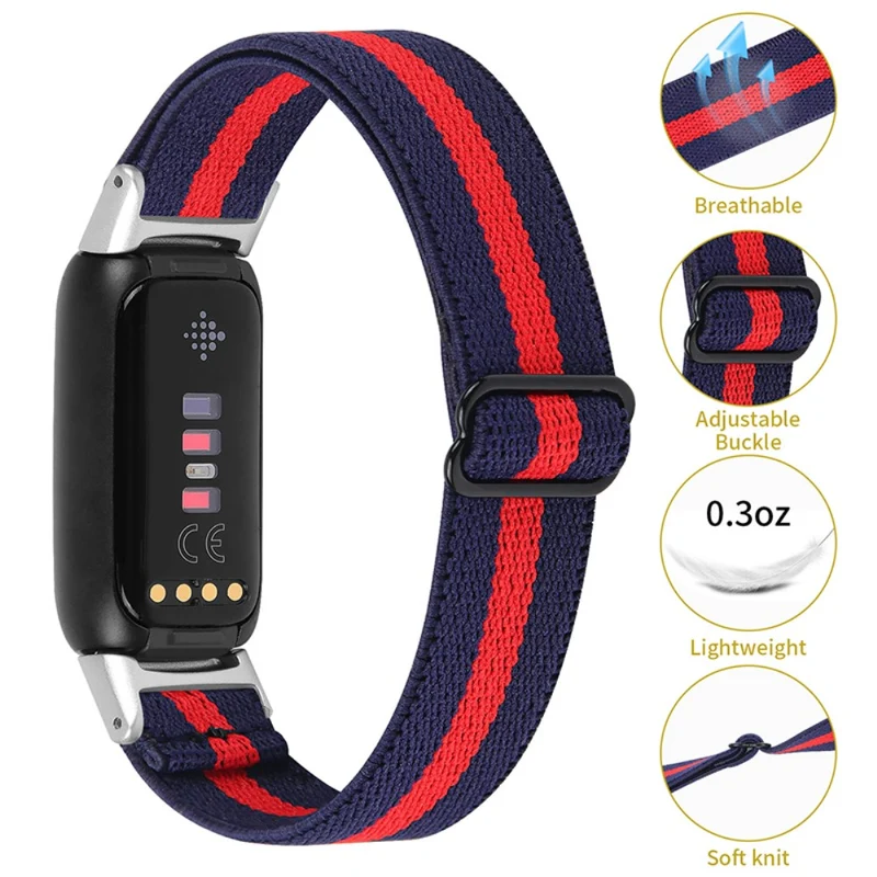 Super gut Fitbit Luxe Textil / Nylon armband