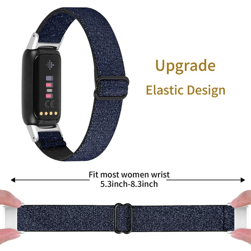 Auffallend schön Fitbit Luxe Textil / Nylon armband