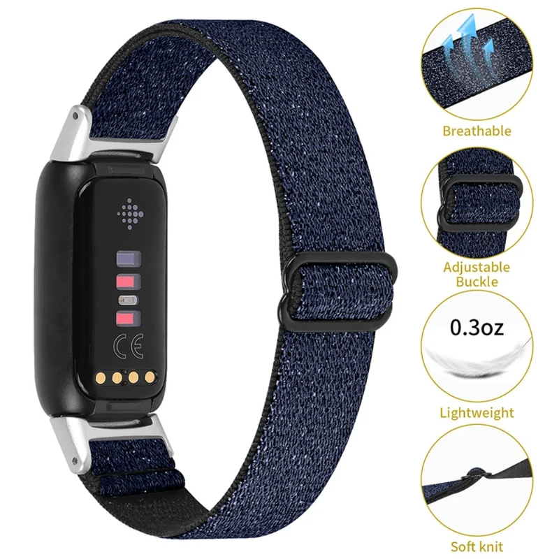 Auffallend schön Fitbit Luxe Textil / Nylon armband