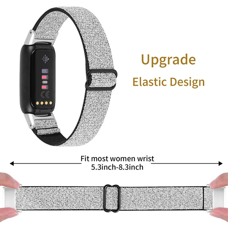 Auffallend schön Fitbit Luxe Textil / Nylon armband
