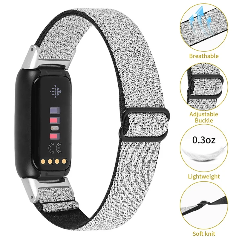 Auffallend schön Fitbit Luxe Textil / Nylon armband