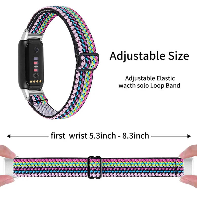Auffallend schön Fitbit Luxe Textil / Nylon armband