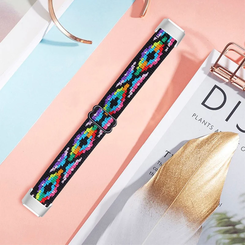 Auffallend schön Fitbit Luxe Textil / Nylon armband