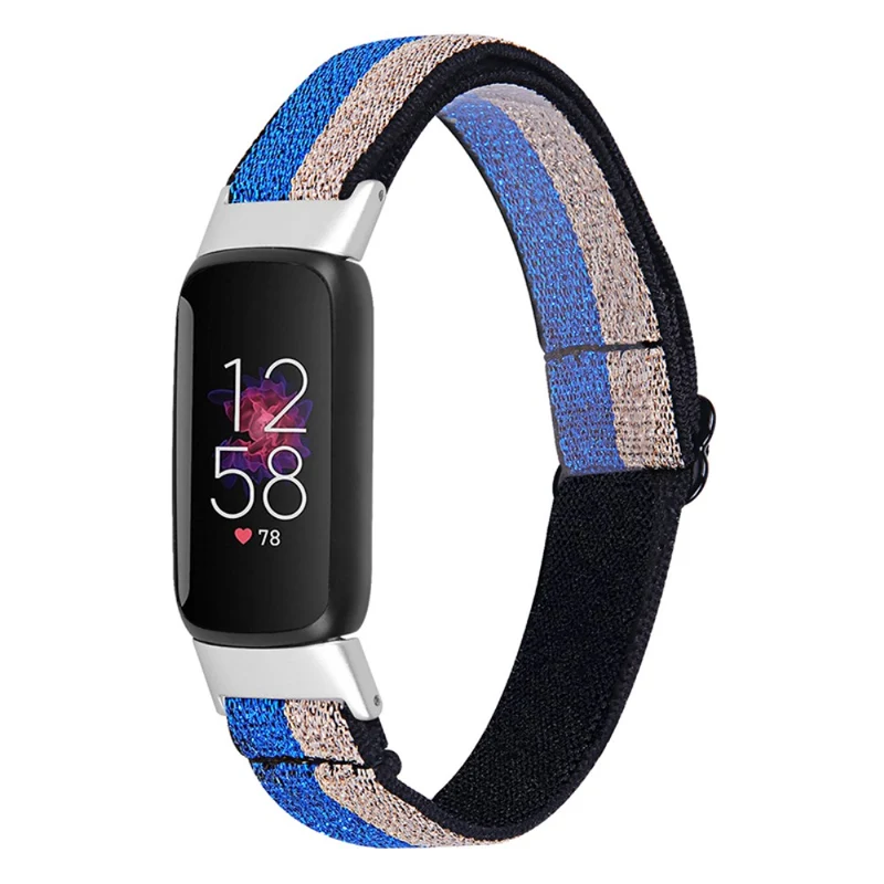 Auffallend schön Fitbit Luxe Textil / Nylon armband