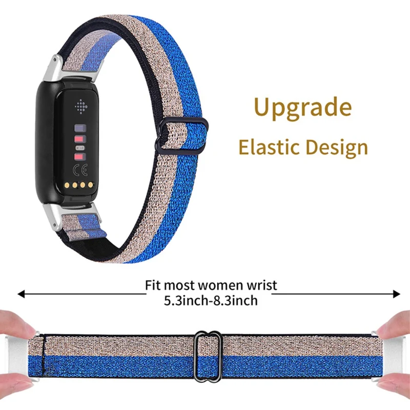 Auffallend schön Fitbit Luxe Textil / Nylon armband