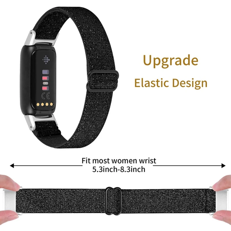 Auffallend schön Fitbit Luxe Textil / Nylon armband