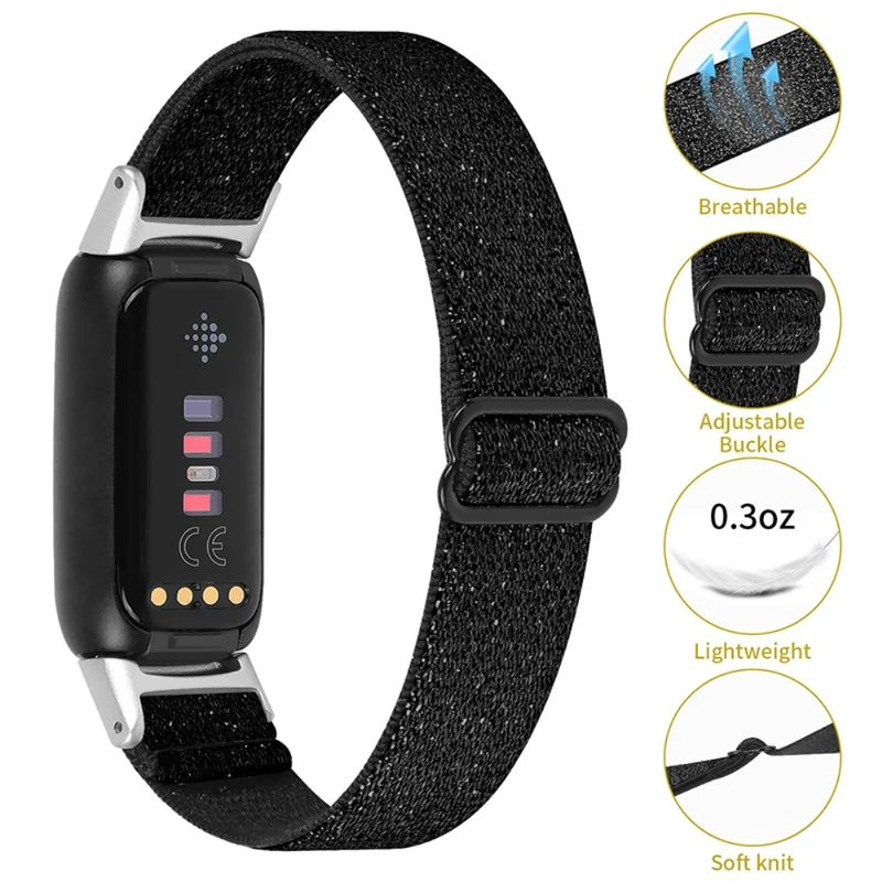 Auffallend schön Fitbit Luxe Textil / Nylon armband