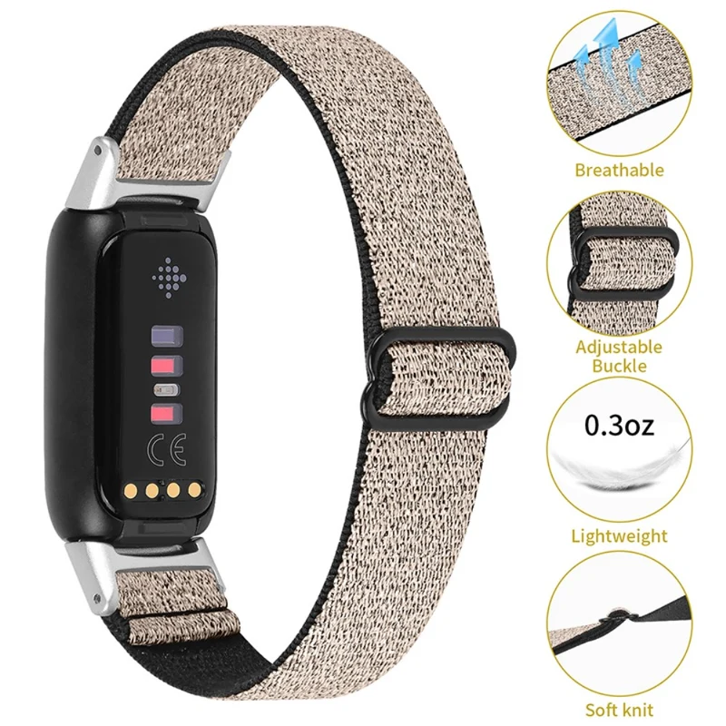 Auffallend schön Fitbit Luxe Textil / Nylon armband