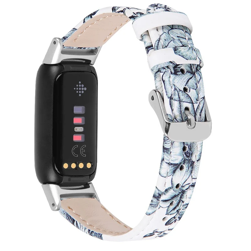 Super stylisch Fitbit Luxe Echtes Leder armband