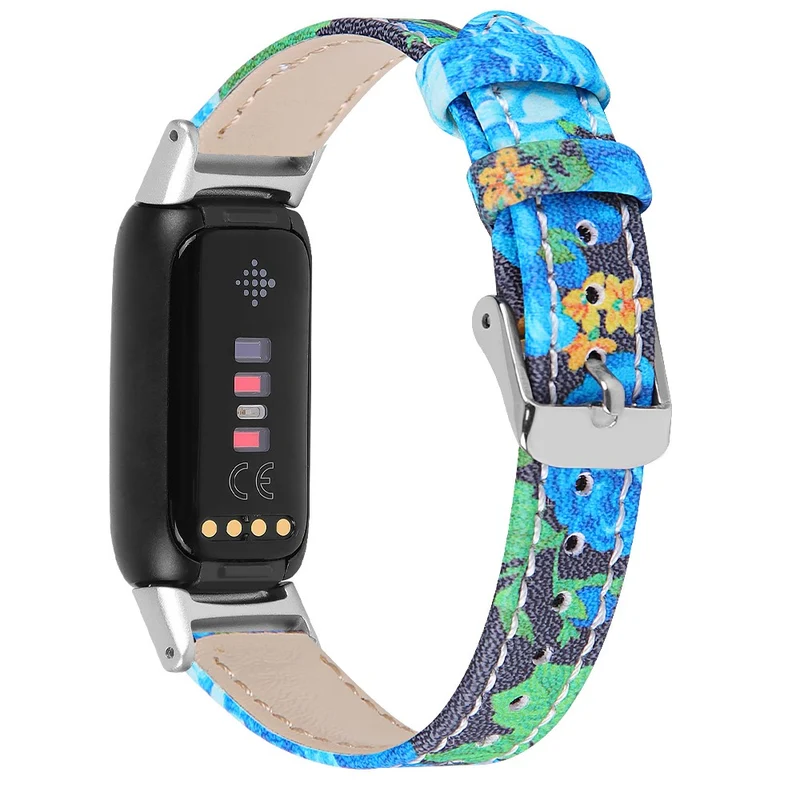 Super stylisch Fitbit Luxe Echtes Leder armband