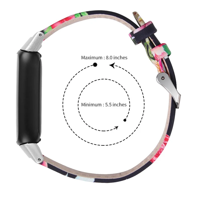 Super stylisch Fitbit Luxe Echtes Leder armband