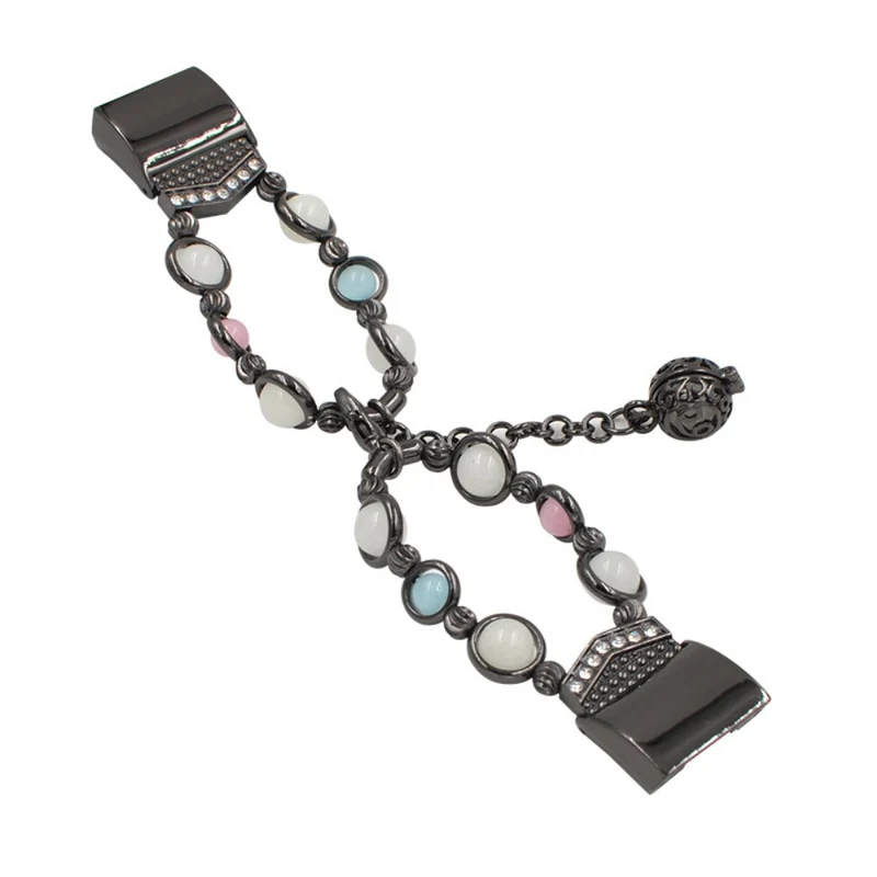 Mega süß Fitbit Charge 5 Metall und Strass armband