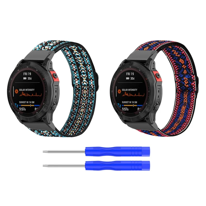 Super cool Universell Garmin Textil / Nylon armband