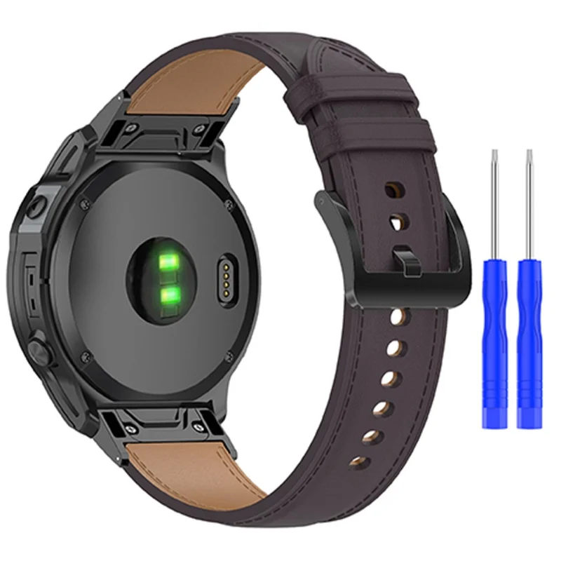 Wunderbar Universell Garmin Echtes Leder armband