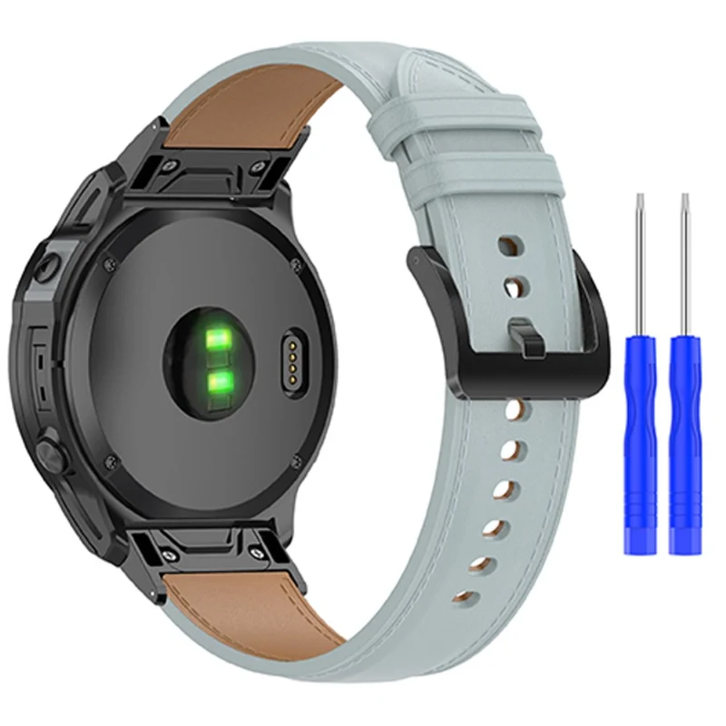 Wunderbar Universell Garmin Echtes Leder armband
